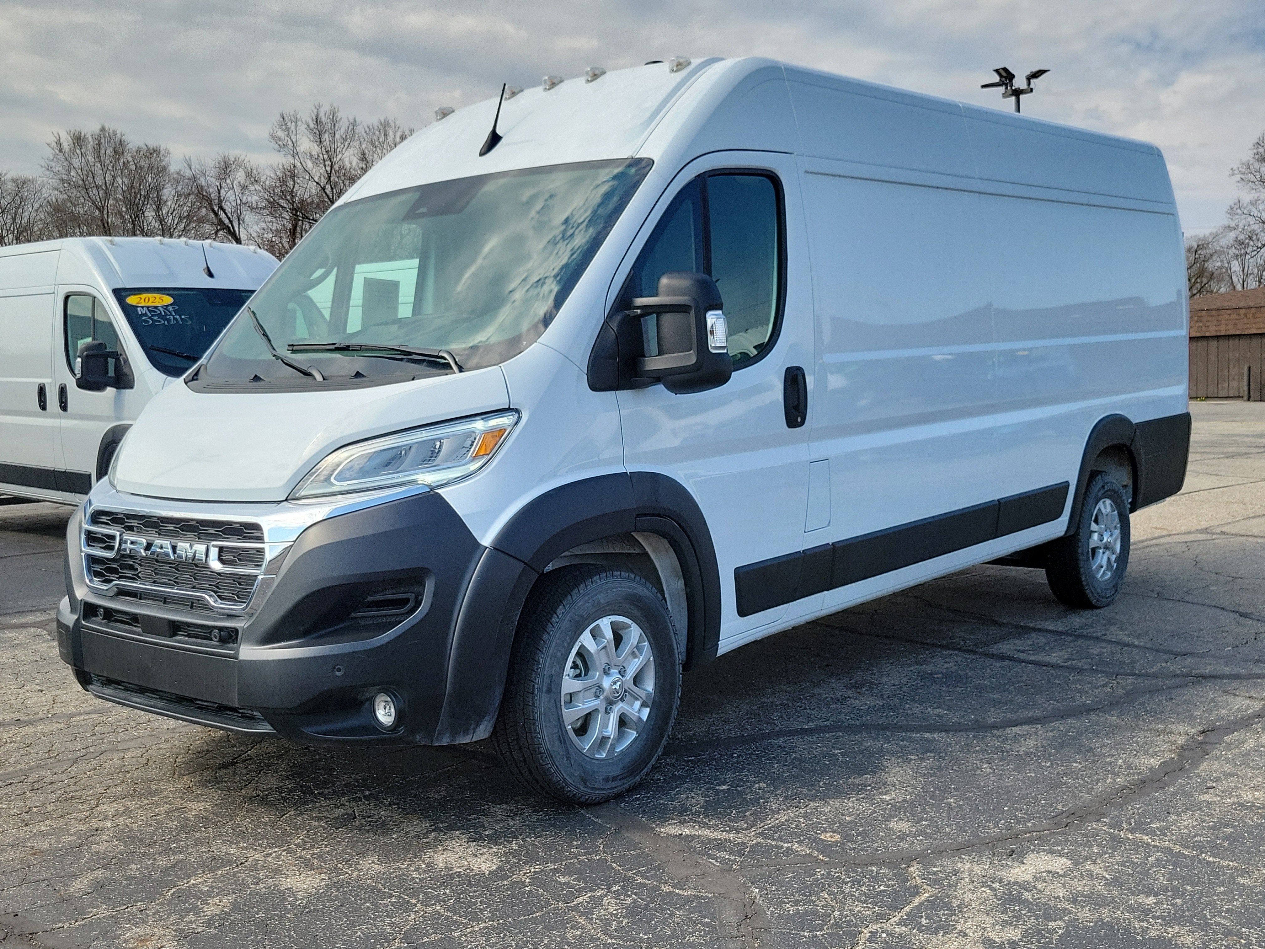 2025 RAM ProMaster 3500 Cargo Van SLT High Roof 159' WB EXT