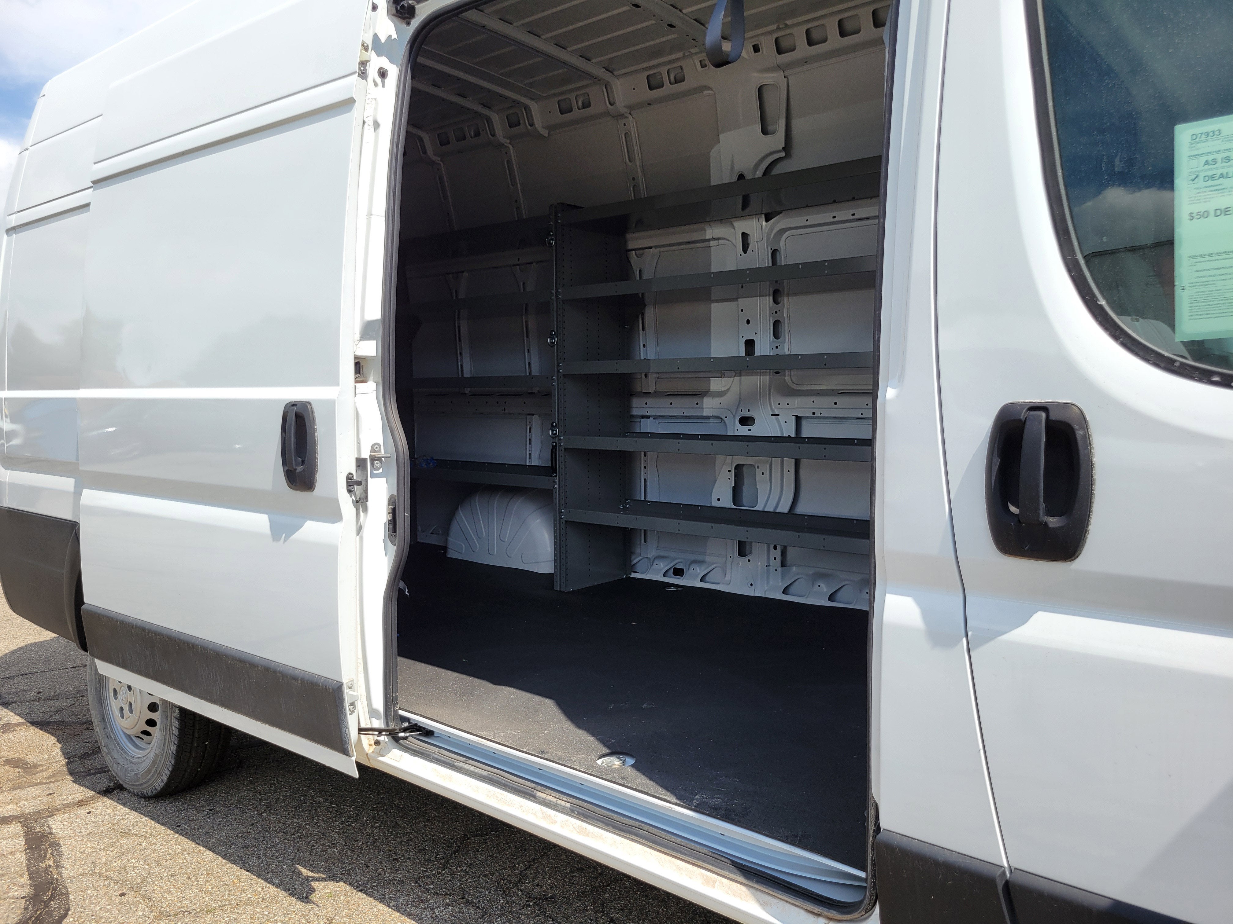 2025 RAM ProMaster 3500 Cargo Van Tradesman Super High Roof 159' WB EXT w/Pass Seat