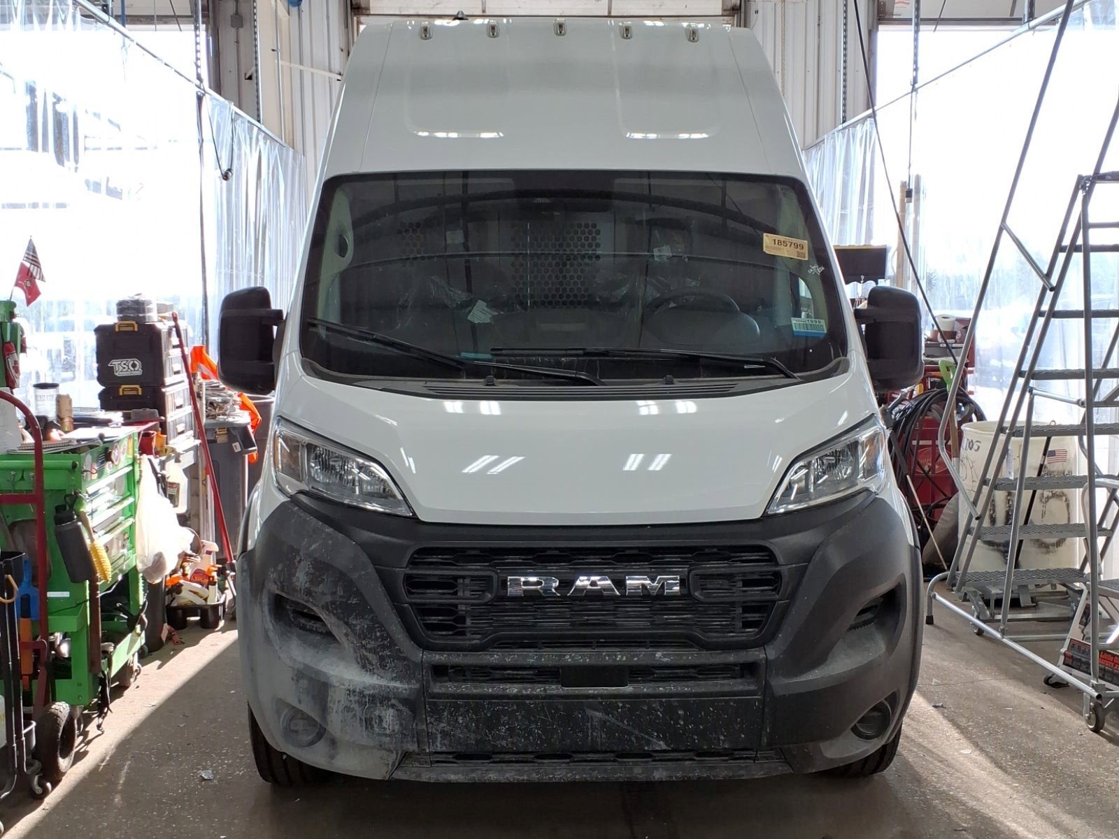 2025 RAM ProMaster 3500 Cargo Van Tradesman Super High Roof 159' WB EXT w/Pass Seat