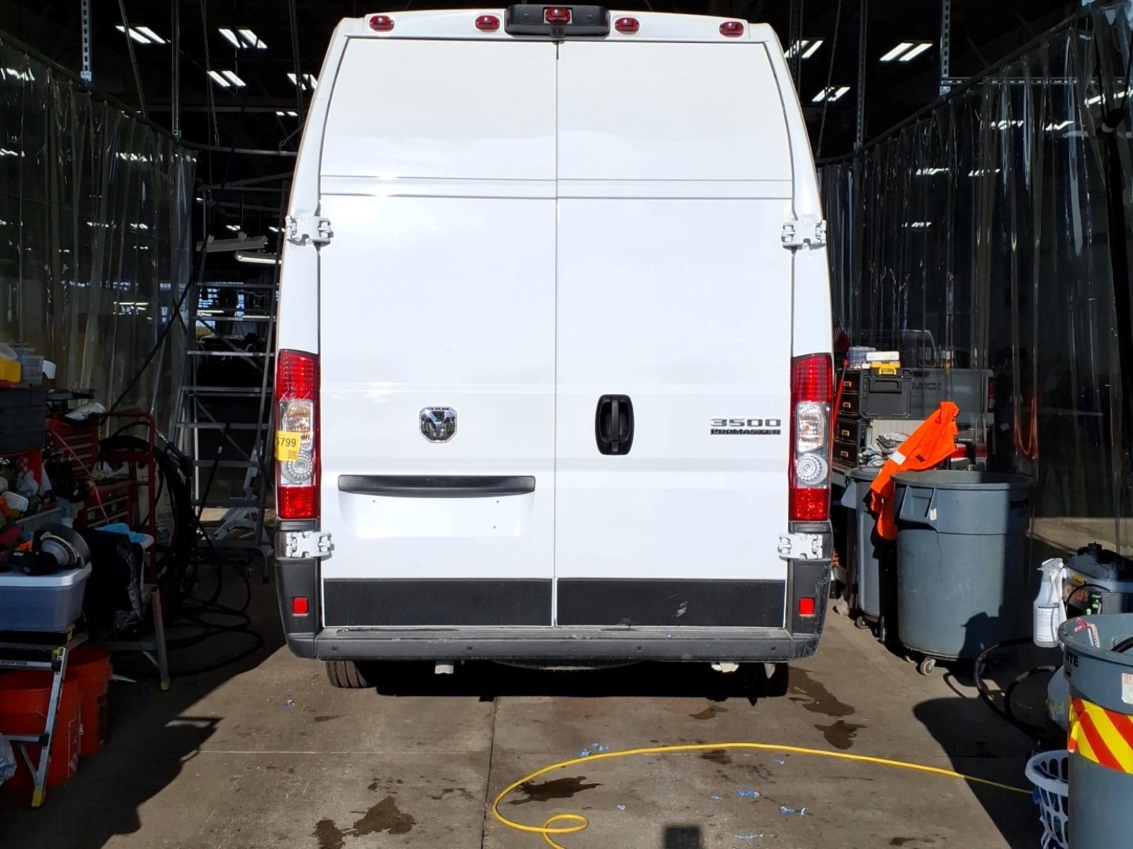 2025 RAM ProMaster 3500 Cargo Van Tradesman Super High Roof 159' WB EXT w/Pass Seat