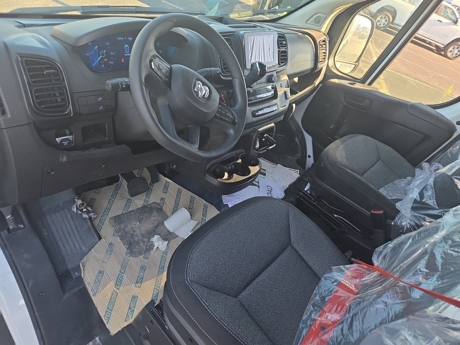 2025 RAM ProMaster 3500 Cargo Van Tradesman Super High Roof 159' WB EXT w/Pass Seat