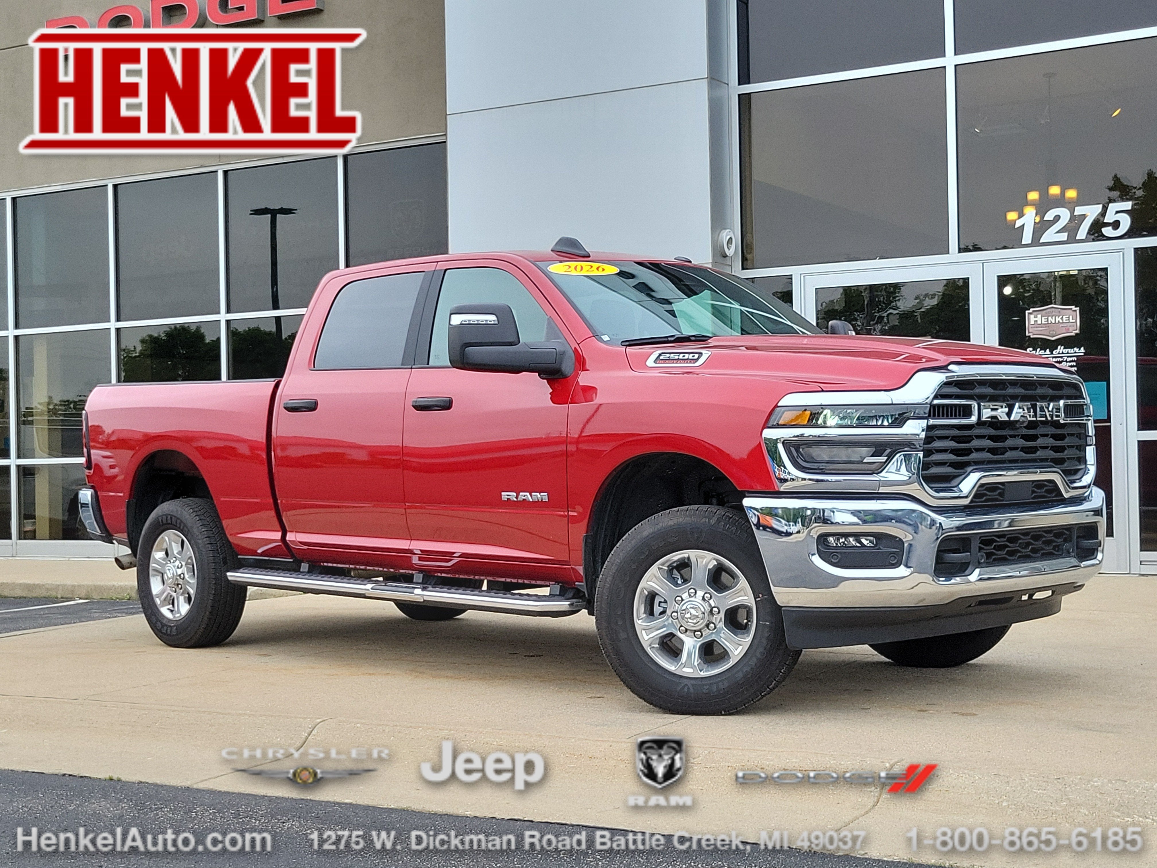 2026 RAM 2500 Big Horn Crew Cab 4x4 6'4' Box