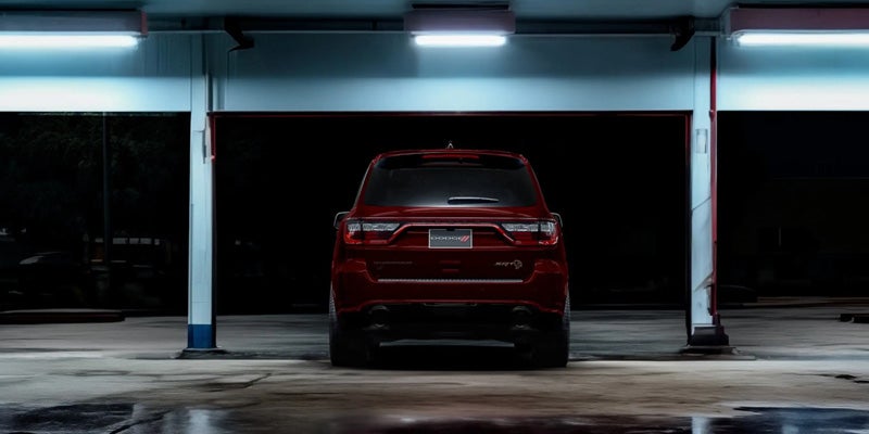 2026 Dodge Durango rear exterior parked in a lot in Springfield, MI