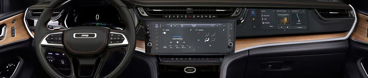 2026 Jeep Grand Cherokee Uconnect infotainment system with touchscreen technology