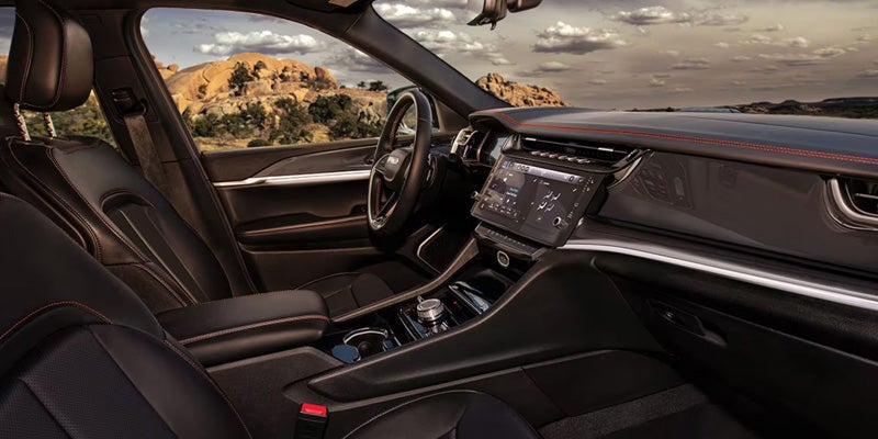 2026 Jeep Grand Cherokee interior with advanced technology features in Springfield MI
