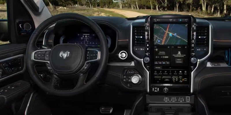 2026 RAM 1500 technology features in Springfield, MI