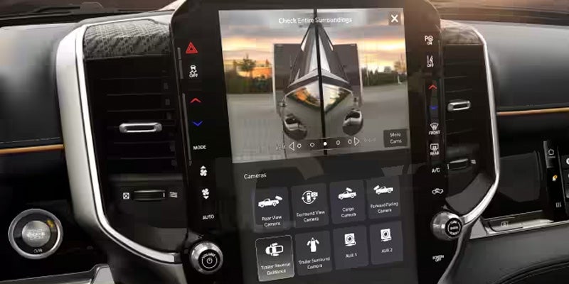 2026 RAM 1500 safety and driver-assistance features in Springfield, MI