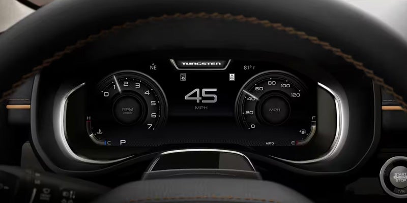 2026 RAM 1500 instrument panel and driver controls in Springfield, MI